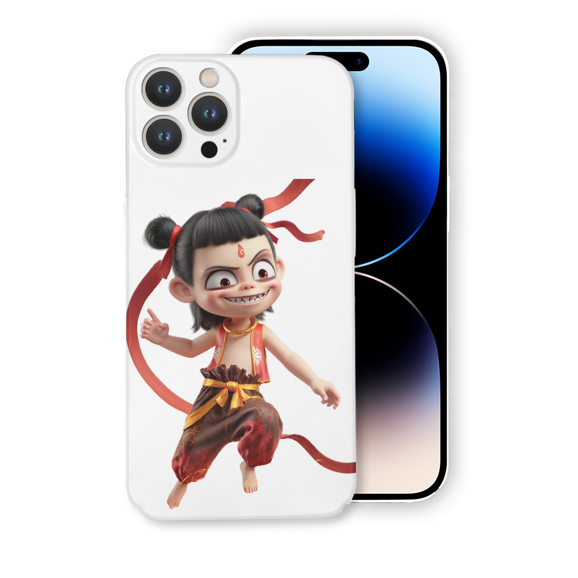 （画像用） Ne Zha 2 ナタ 魔童の大暴れ 【iPhone 14シリーズ対応】ハードケース